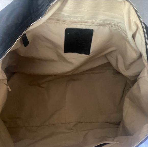 Coach NWOT Black XL Travel Duffel Bag - Picture 5 of 7